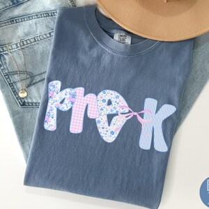 Pre K Teacher Comfort Colors® Shirt, Floral Pre-K Teacher Shirt, Cute Shirt for Teacher, Teacher Gifts, Teacher Flower Shirt, Teacher Team