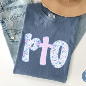 PTO PTA Shirt, PTO Comfort Colors® Shirt, Custom Parent Teacher Shirt, Back to School Volunteer Shirt Gift, Parent Teacher Organization Tee