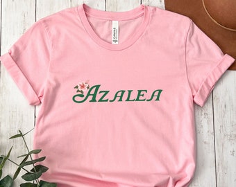 Golf Azalea Shirt, Golf Flower Gift Tshirt, Golf Tournament Tee Men Women, Golf Birthday Party Favor, Golf Girl TShirt