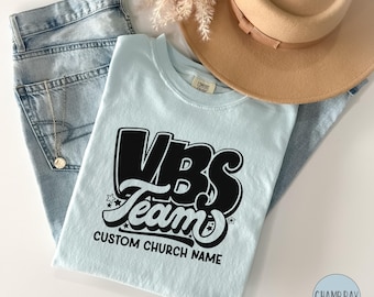 VBS Shirt Vacation Bible School Shirt Children's Church Camp Shirt Kids Ministry VBS Director Tee Shirt Church Volunteer Gifts Youth Group