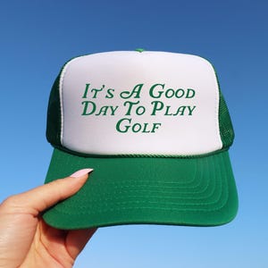 Golf Hat, Golf Trucker Cap, Golf Gift for Men Women, Let&#39;s Par Tee Hat, Golf Tournament Gift, Golf Themed Party Favor, Golf Birthday Party