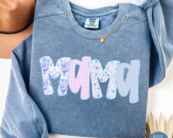 Mama Comfort Colors® Sweatshirt, Mama Comfort Colors® Shirt, Mama Gift for Mom, Mama Crewneck Sweater, Mom Sweatshirt, Mom Gift, Mom Shirt