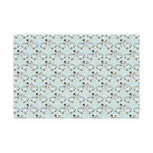 Wedding Wrapping Paper, Wedding Gift for Married Couple, Funny Goose Gift Wrapping Paper, Just Married Gift Wrap, Funny Wedding Gift Wrap image 5
