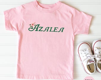 Golf Azalea Shirt, Golf Gift for Women, Golf Shirt for Women Kid Toddler, Golf Tournament Shirt Gift, Golfing Shirt Gift, Golfer Gift Women