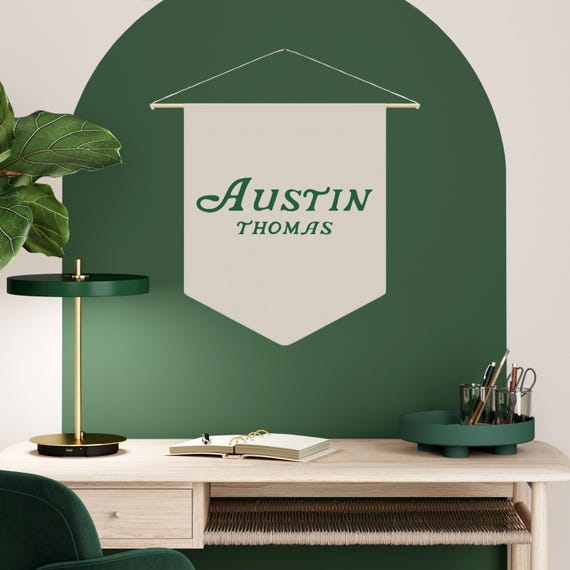 Golf Art Nursery Wall Custom Name Pennant Golf Baby Gift Golf Nursery Decor Boy Hanging Pennant Custom Banner Name Sign Golf Gift