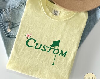 Custom Golf Amen Shirt Azalea Golf Tournament Shirt Gift Golf Birthday Party Shirt Golf Par Tee Shirt Women Golf Girl Tshirt Gift