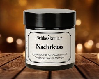 Nachtkuss Gesichtscreme & Nachtcreme | Reichhaltige Feuchtigkeitscreme und Anti-Aging Pflege