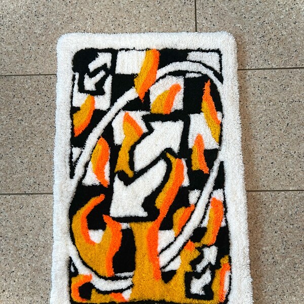 Uno Reverse Rug - Etsy