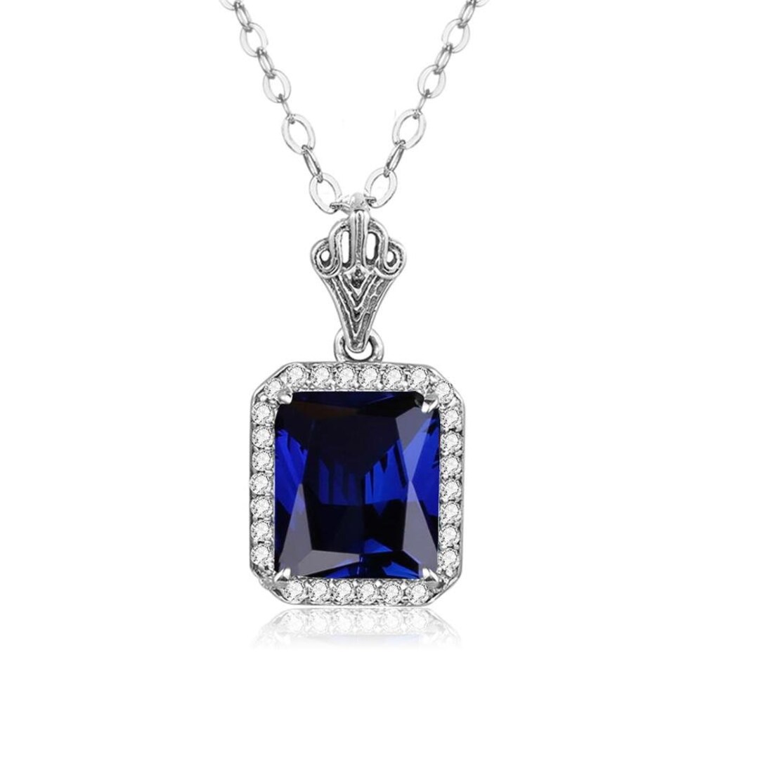 Buy Wire-Wrapped Sapphire Blue D20 Dice Necklace Online at  desertcartMalaysia