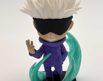 Gojo Satoru 3d Anime Figurine