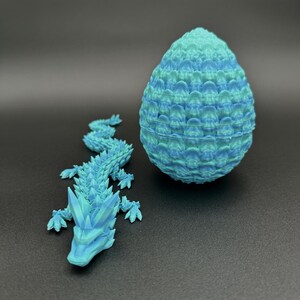 19.5″ Crystal Dragon and Egg