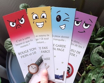 Printed Bookmark - Motivational Smiley