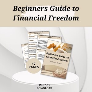 Beginner&#39;s Guide to Financial Management | e-book Budget & Money Management Workbook | Learn to Budget Guide| Financial Plan | Budget Binder