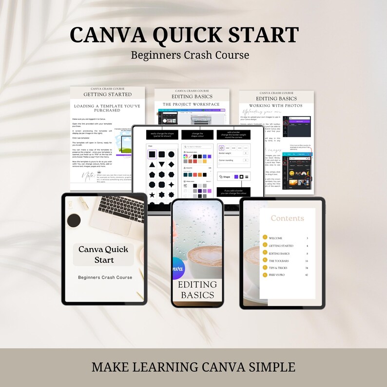 Canva Quick Start, Beginner Canva Course, How to Use Canva in Easy ...