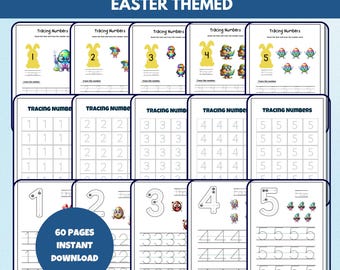 Number Tracing Pages for Preschoolers | Number Practice 1-20 | Early Learning Maths | Number Practice | Learning to add | Counting Sheets