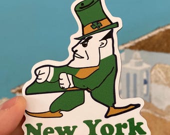 New York State. Flexible Fridge Magnet 2.8" X 3.5" Funny Map of the State of New York.
