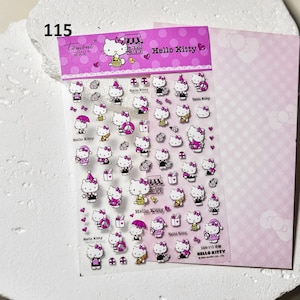 5D Nail Art Stickers, Mickey Mouse Stitch, Donald Duck Disney Cartoon, Nail Art Decals, Nail Art Supplies, Press on Nails, Gift for her
