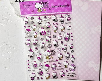 5D Nail Art Stickers, Mickey Mouse Stitch, Donald Duck Disney Cartoon, Nail Art Decals, Nail Art Supplies, Press on Nails, Gift for her