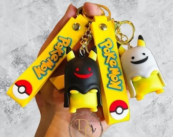 Llavero con colgante de anime japonés, muñeco de Halloween de Disney, llavero con dije de bolso kawaii para mochila escolar, regalos