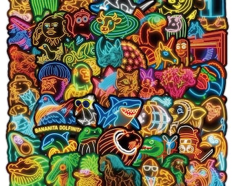 50 Stück Tung Tung Tung Sahur Aufkleber, Kawaii Wasserdichte Aufkleber, Italienische Brainrot Aufkleber, Vinyl-Aufkleber für Laptop, Notebook, Telefon