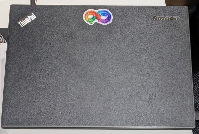 Sticker on my laptop