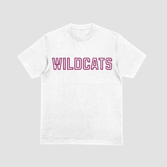 Wildcat distressed print T-shirt