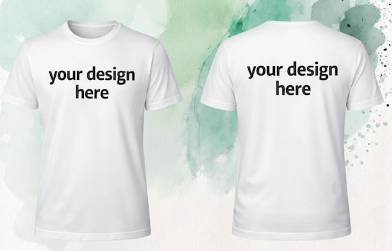 Custom Soft Comfortable T-Shirt: Fully Customizable Apparel