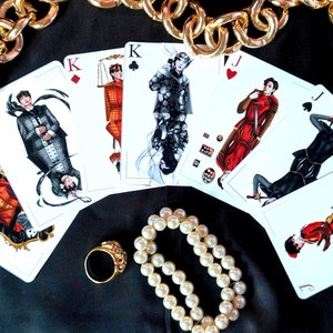 Ensemble de cartes BTS House of cards, Rm, Jin, Suga, J-hope, Jimin, V, Jungkook, fanart, K-pop, art print