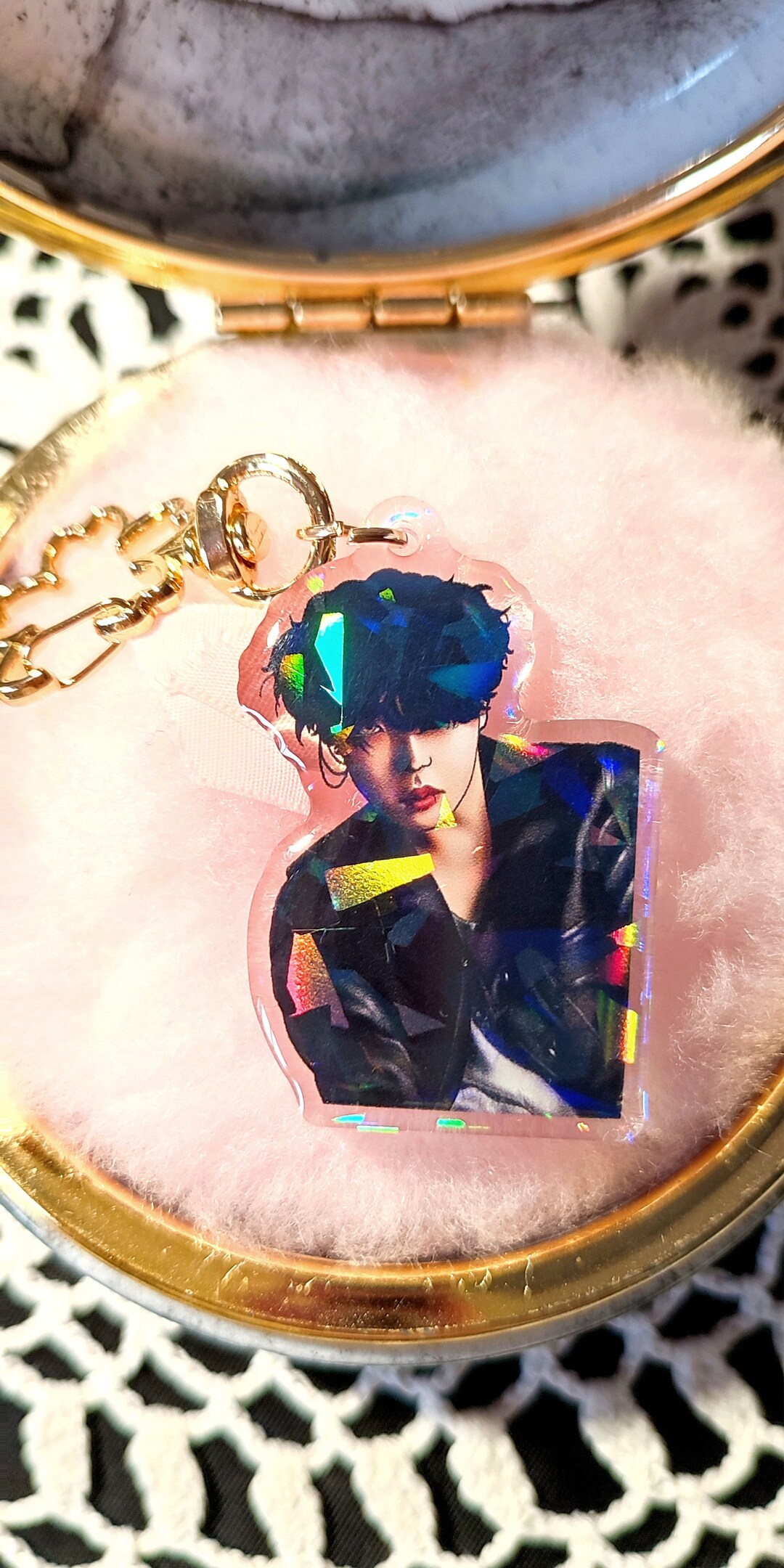 Acrylic Holographic Keychain BTS J-hope Tear Portrait, Fanart, Army, K ...