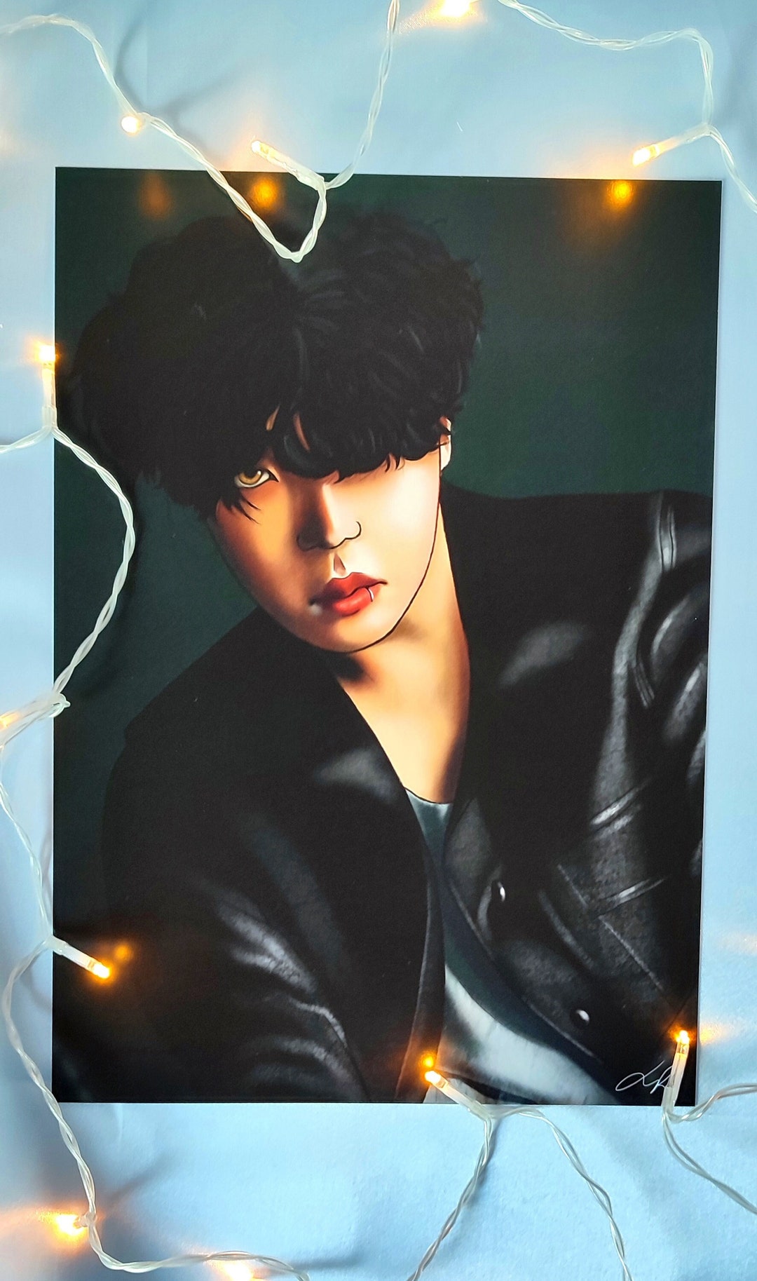 BTS J-hope Tear Portrait A4, A5, A6 Art Print, Fanart, Poster, K-pop ...