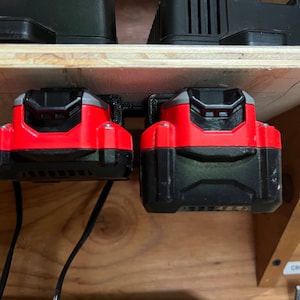 Craftsman v20 Battery Mount, wall mount, battery holder, drill battery holder, craftsman