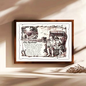 Pensionato, regalo, dipinto a mano, personalizzabile, quadro per pensionati con poesia, regalo personale, regalo di compleanno, regalo di Natale