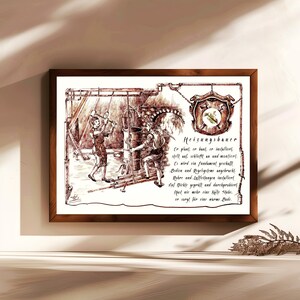 Tecnico del riscaldamento, dipinto a mano, personalizzabile, descrizione del lavoro con poesia, regalo personale, regalo di compleanno, regalo di Natale