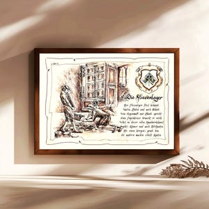 Piastrellista, regalo, dipinto a mano, personalizzabile, quadro professionale con poesia, regalo personale, regalo di compleanno, regalo di Natale