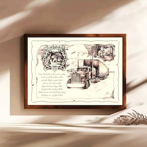 Autista, regalo, dipinto a mano, personalizzabile, immagine professionale con poesia, regalo personale, regalo di compleanno, regalo di Natale