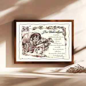 Imprenditore, regalo, dipinto a mano, personalizzabile, quadro professionale con poesia, regalo personale, regalo di compleanno, regalo di Natale
