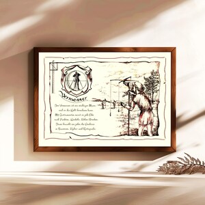 Geometra, regalo, dipinto a mano, personalizzabile, immagine professionale con poesia, regalo personale, regalo di compleanno, regalo di Natale