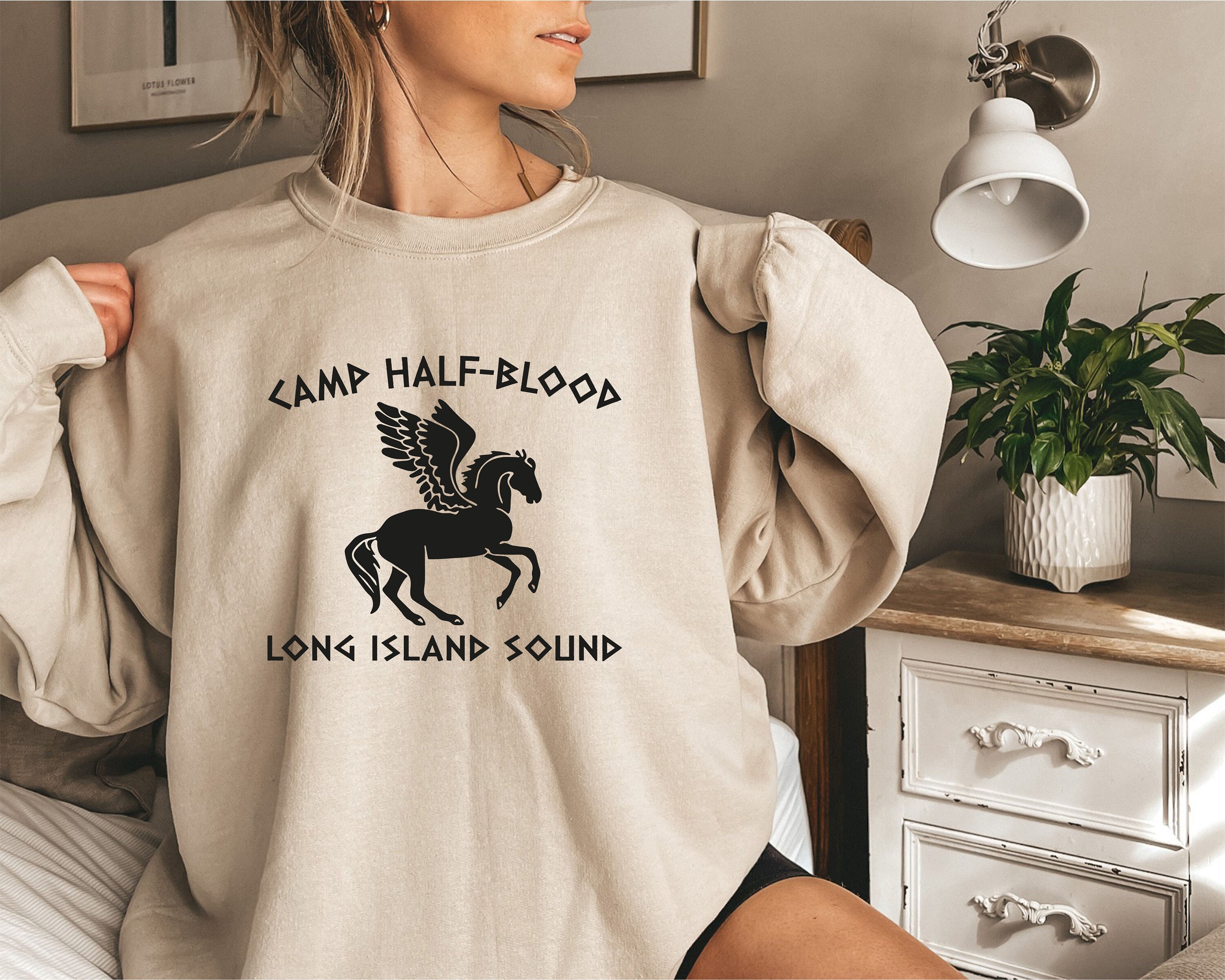 Camp Half Blood Trendy Shirt, Matching Unisex Hoodie Crewneck