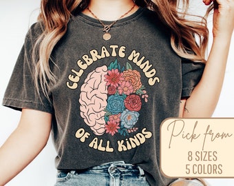 Autism Shirt, Therapist Shirt, Autism Awareness Shirt, Neurodivergent Shirt, ADHD Shirt, Inclusion Shirt, Mental Health, Therapist Shirt