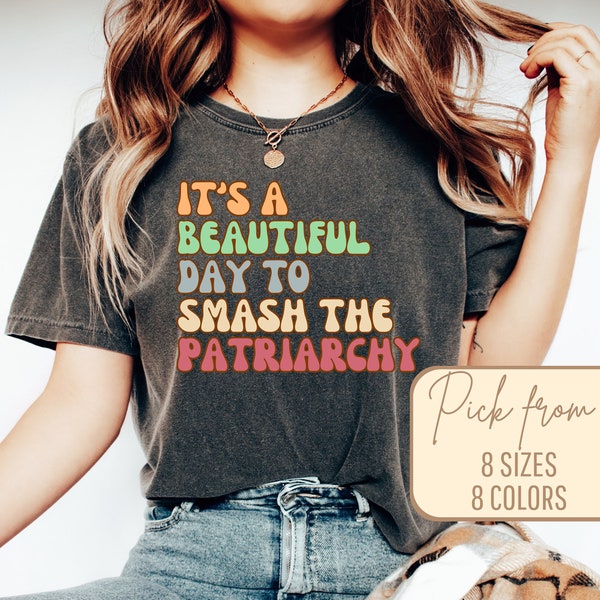 Chemise féminisme, chemise LGBTQ, chemise féministe, chemise Smash The Patriarcat, chemise féminisme, t-shirt des droits fondamentaux des femmes, chemise ironique