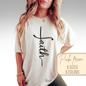 Faith Shirt, faith shirt, faith cross shirt, Christian gift, faith gift, Christian shirts, love and grace shirt, faith