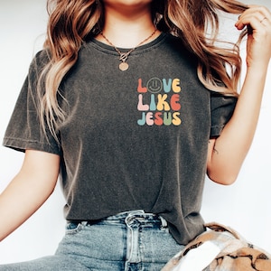 Jesus sweatshirt, Christian shirt, cute faith shirt, religious gift for women, God T shirt, trendy faith t-shirt, gift for