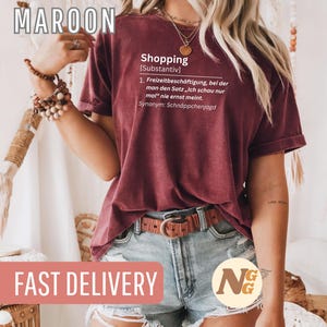 Funny Shopping T-Shirt – Perfect Gift for Bargain Hunters and Shopaholics | Humorous Apparel for Fashion and Shopping Lovers
