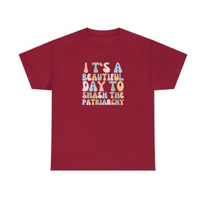 Camiseta feminista, camiseta "Aplastar el patriarcado", camiseta feminista, camiseta de los derechos fundamentales de las mujeres, camiseta de los derechos de las mujeres, camiseta de los derechos de las mujeres imagen 4
