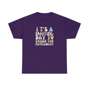 Camiseta feminista, camiseta "Aplastar el patriarcado", camiseta feminista, camiseta de los derechos fundamentales de las mujeres, camiseta de los derechos de las mujeres, camiseta de los derechos de las mujeres imagen 6