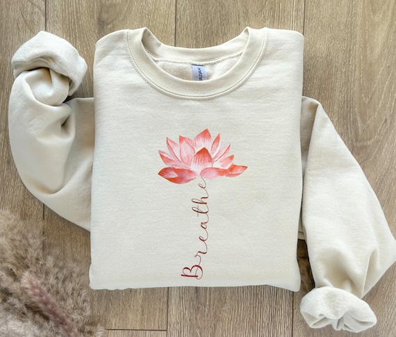 Yoga Shirt, Yoga Sweatshirt for Women, Meditation T-shirt