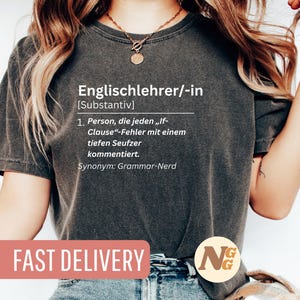 English Teacher Definition Shirt – Funny Teacher Gift for Grammar Nerds, Perfect for Educators, Classroom Humor Apparel