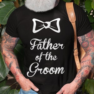 Mens Father Of The Groom T-shirt Groom Father Shirt Wedding Party Shirt Bachelor Party Father Shirt Groom Team Shirt Wedding Tees