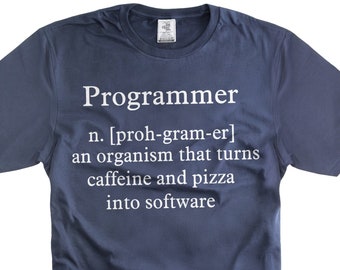 Lustiges Programmierer Definition T-Shirt: Coding Geschenk