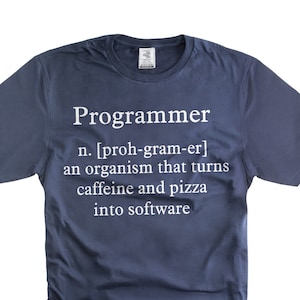 Lustiges Programmierer-T-Shirt für Herren, lustiges Spruch-T-Shirt, humorvolle Geschenke, Programmierer-Hemden, Codierungscode-Hemden, Software-Ingenieur-Geschenk-Hemd